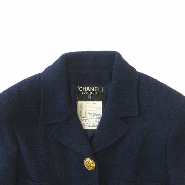 中古】美品 90's シャネル ブティック vintage CHANEL BOUTIQUE ウール