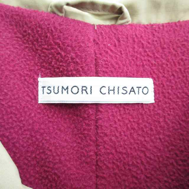 中古】ツモリチサト TSUMORI CHISATO ナイロン ステンカラー コート