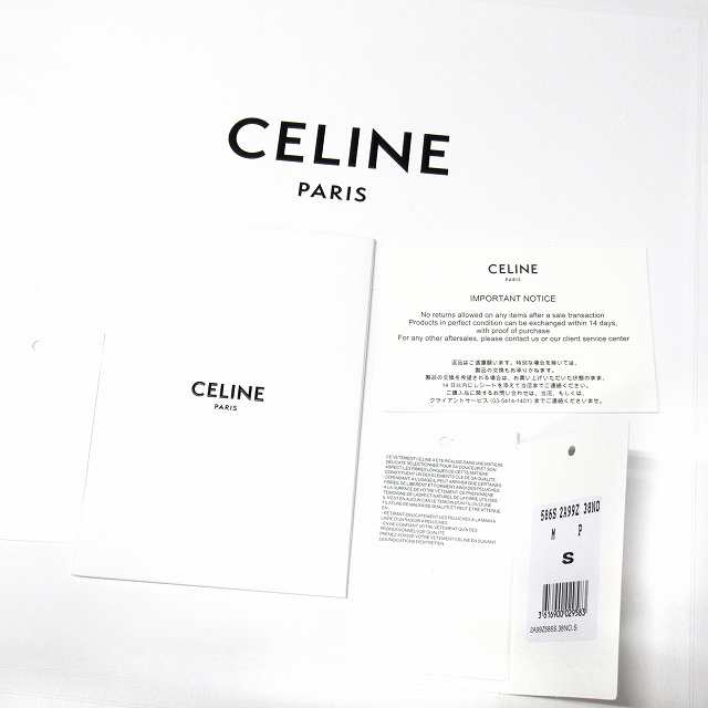 中古】美品 22aw セリーヌ CELINE ボクシー アラン モヘア ニット