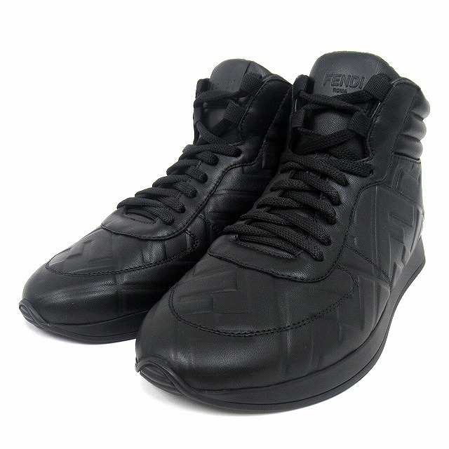 品質保証 FENDI FFロゴ Fマーク パンプス 黒 22.5㎝ - 靴