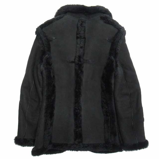 中古】美品 98aw ヨウジヤマモト ファム ムートン レザー ジャケット