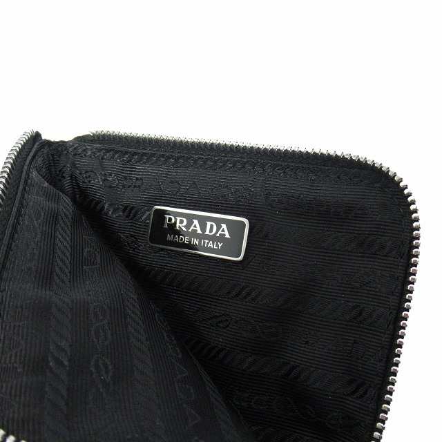 【中古】未使用品 プラダ PRADA ストラップ付 ショルダー スマートフォン ポーチ ミニ バッグ スマホケース ナイロン｜au PAY マーケット