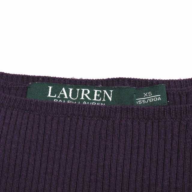 中古】ローレンラルフローレン LAUREN RALPH LAUREN リブ ニット