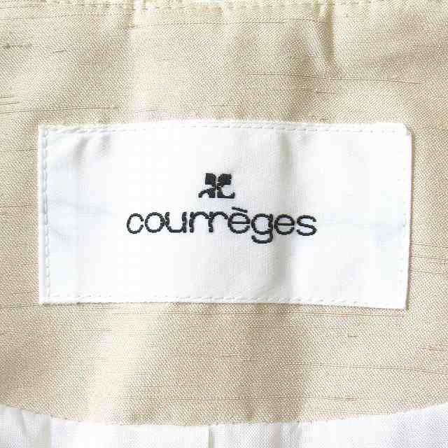 中古】未使用品 クレージュ courreges コットンツイード セットアップ