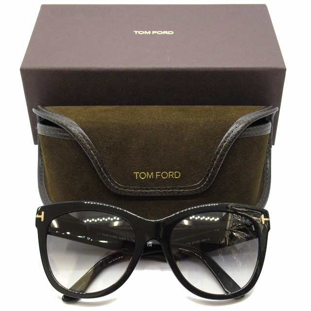 中古】美品 トムフォード TOM FORD ウォレス サングラス キャットアイ