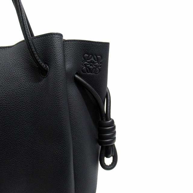 中古】美品 ロエベ LOEWE フラメンコ ノット スモール レザー トート