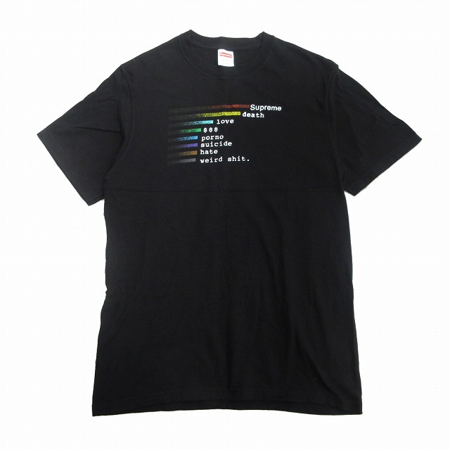 Supreme シュプリーム Tシャツ・カットソー S 黒