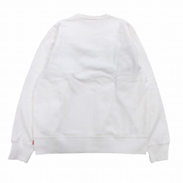 中古】17aw シュプリーム SUPREME ジグザグステッチパネル クルー