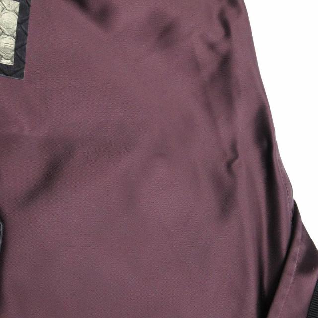 中古】18aw ルイヴィトン サテンウォームアップ ベースボール シャツ