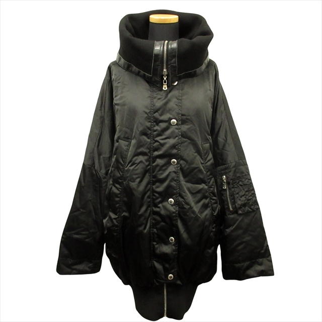 【中古】美品 ドルチェ&ガッバーナ ドルガバ DOLCE&GABBANA ドルマンスリーブ フライト ジャケット ブルゾンの通販は