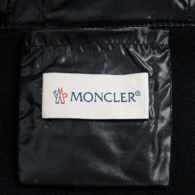 【中古】極美品 モンクレール MONCLER MANTELLA マンテラ ヴァージンウール ダウン 切替 ケープ ポンチョ コート