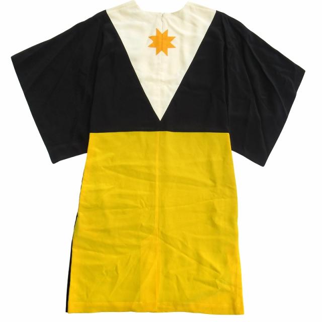 中古】未使用品 21aw バーバリー ロンドン シルク ケープ ワンピース