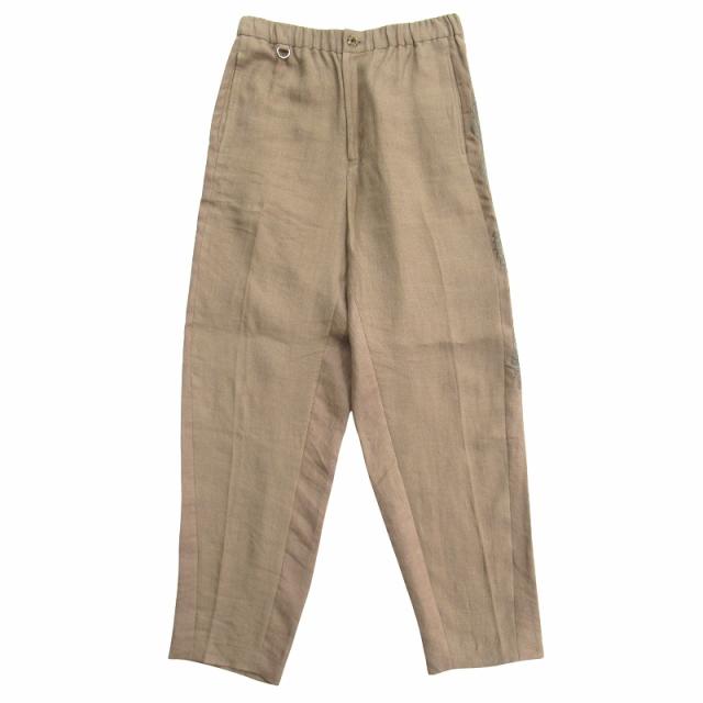 【中古】美品 20ss ダブレット doublet カオス 刺繍 リネン スラックス パンツ トラウザー ワイド テーパード Sの通販は 【中古】美品 20ss ダブレット doublet カオス 刺繍 リネン スラックス パンツ トラウザー ワイド テーパード Sの通販は