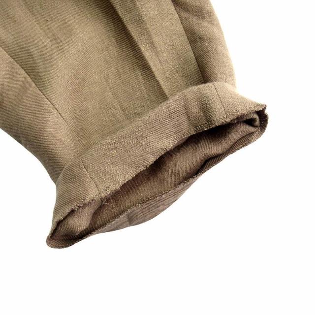 【中古】美品 20ss ダブレット doublet カオス 刺繍 リネン スラックス パンツ トラウザー ワイド テーパード Sの通販は 【中古】美品 20ss ダブレット doublet カオス 刺繍 リネン スラックス パンツ トラウザー ワイド テーパード Sの通販は