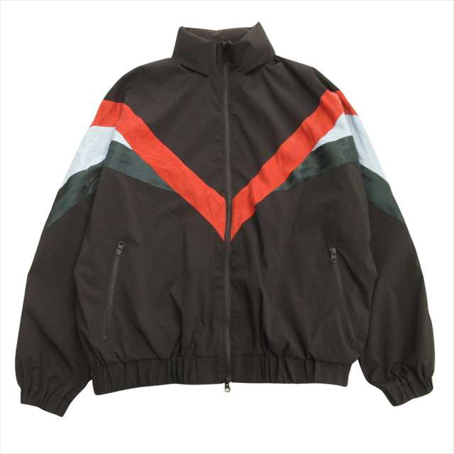 【中古】美品 メゾンエウレカ MAISON EUREKA トラック ジャケット TRACK JACKET オーバーサイズ 収納フード