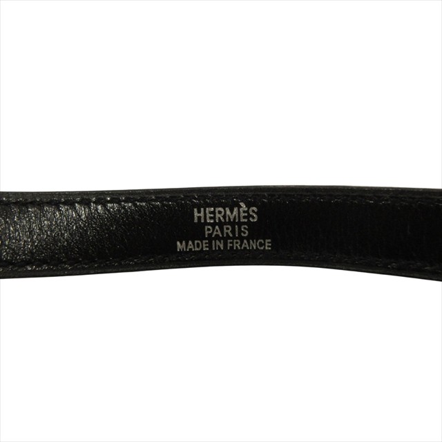 【中古】エルメス HERMES ケリー ドゥブルトゥール レザーブレスレット クロア アクセサリー 二重巻き 二連 □F刻印