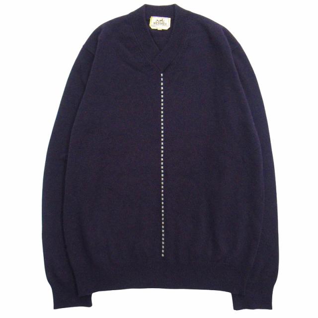 HERMES / セーターXL び*ー様 M101 エルメス 薄手 ニット セーター XL