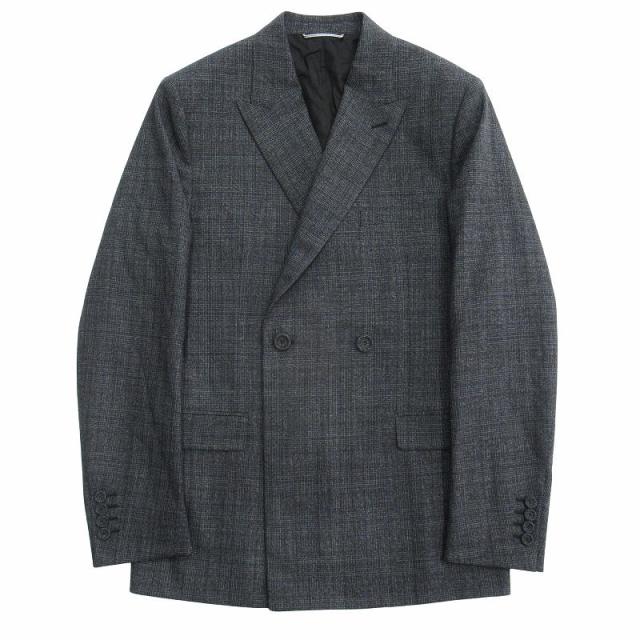 【中古】未使用品 22aw ディオール DIOR ダブル テーラード ジャケット グレンチェック ブレザー 46 メンズ ▽11 の通販は