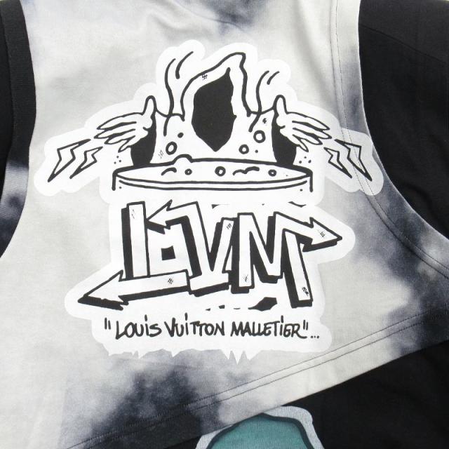 中古】未使用品 22aw ルイヴィトン ハイブリッド Tシャツ テーラード