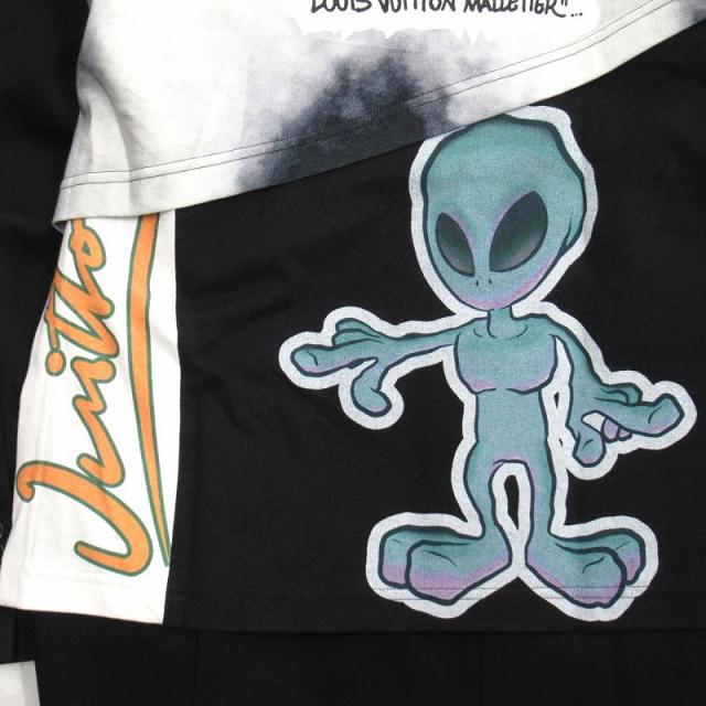 中古】未使用品 22aw ルイヴィトン ハイブリッド Tシャツ テーラード