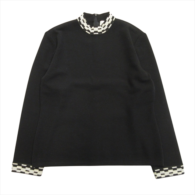 【中古】イヴサンローラン YVES SAINT LAURENT 90's ハイネック ニット セーター ウール オールド ビンテージ の通販は