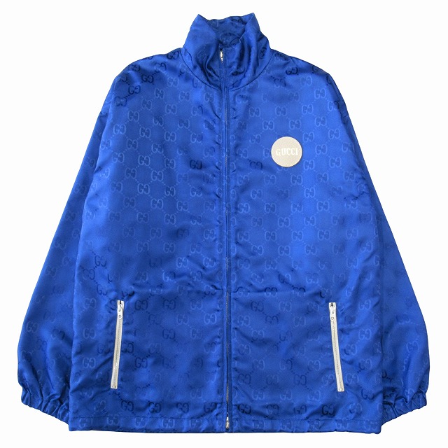 【中古】20AW グッチ GUCCI ”GUCCI OFF THE GRID" グッチ オフ ザ グリッド GG ナイロン ジャケット ブルゾン 44の通販は