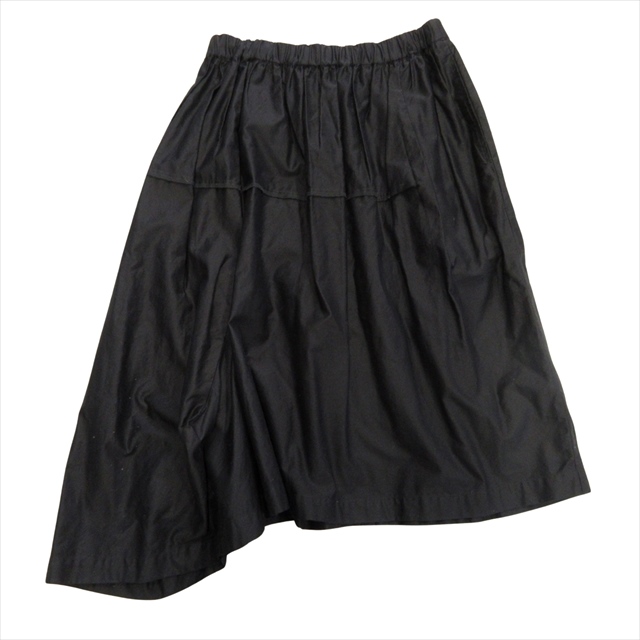 【中古】美品 09ss コムコム コムデギャルソン COMME des GARCONS アシンメトリー フレア スカート ロング イージーの通販は 11,700円