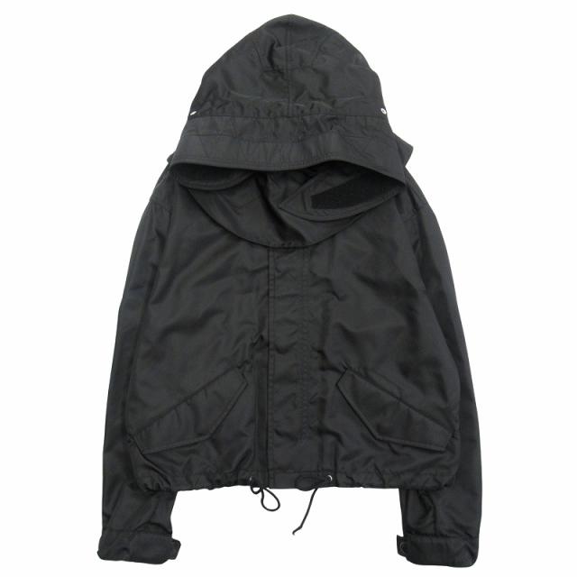 【中古】美品 14aw ジバンシィ リカルド期 ビッグカラー ナイロン ジャケット ブルゾン フーディ パーカーの通販はその他ジャケット・アウター