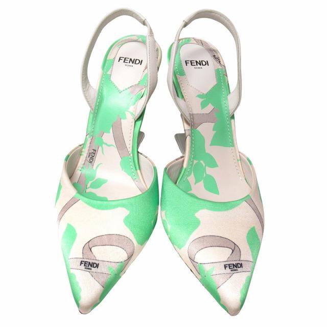 中古】未使用品 23ss フェンディ FENDI ファースト パンプス