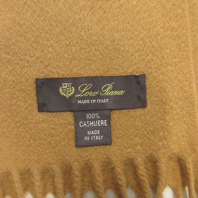 ロロピアーナ カシミヤ100％ マフラー ストール フリンジ ショール ニット