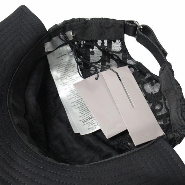 【中古】未使用品 22ss ディオール DIOR オブリーク スプリット キャップ バケット ハット 帽子 トロッター▽12 中古】未使用品 22ss ディオール DIOR オブリーク スプリット キャップ