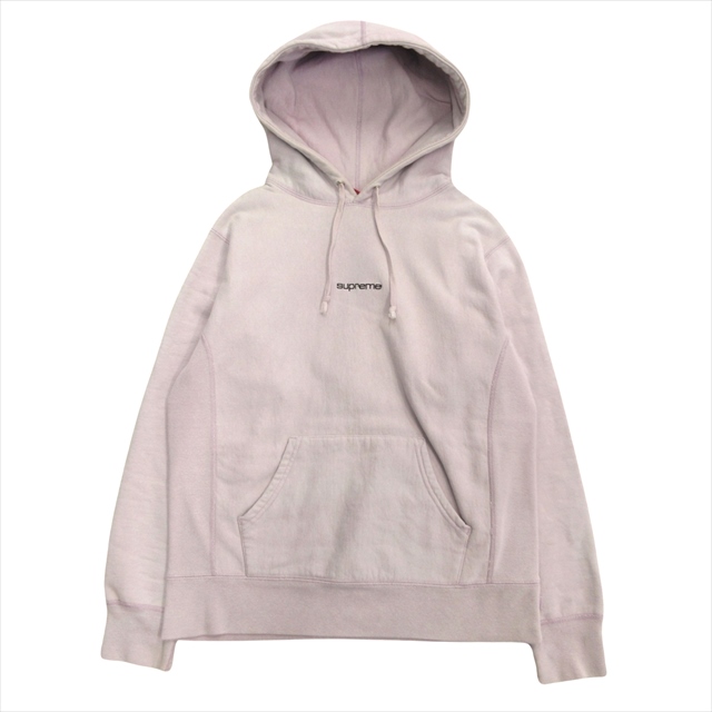 【中古】17aw シュプリーム SUPREME コンパクトロゴ フーデッド スウェットシャツ Compact Logo Hooded Sweatshirt