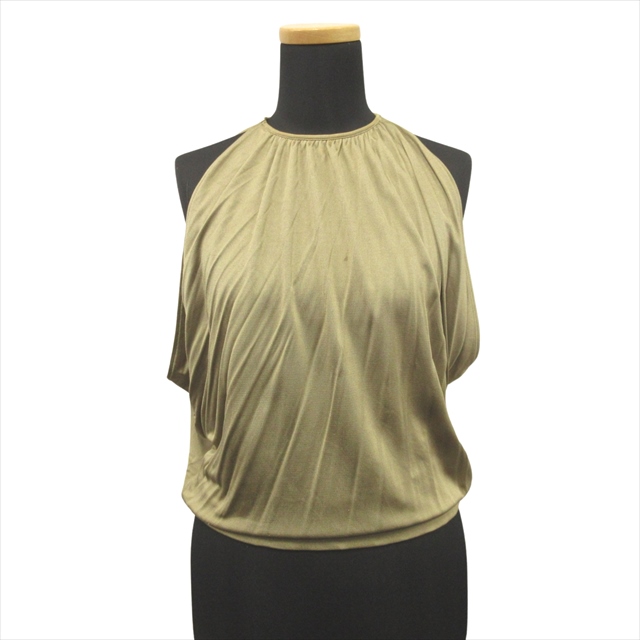 【中古】クロエ CHLOE by Stella McCartney 90's 00's ステラ期 シルク プリーツ ドレープ ノースリーブ カットソーの通販は 16,060円