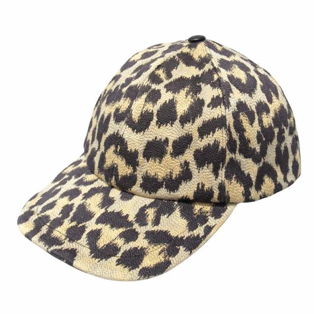 新品】Barsalino ボルサリーノ レオパード柄 フェルトキャップ 豹柄