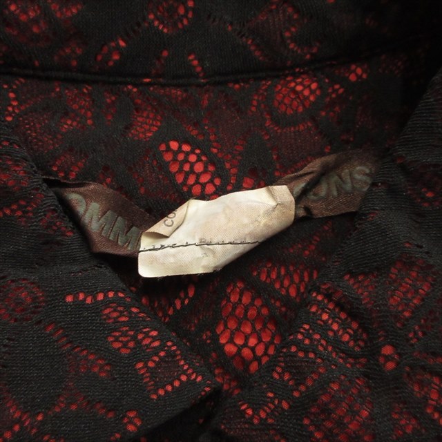 【中古】美品 13aw コムデギャルソン COMME des GARCONS フラワーネット レイヤード シャツ ブラウス カットソーの通販は 【中古】美品 13aw コムデギャルソン COMME des GARCONS フラワーネット レイヤード シャツ ブラウス カットソーの通販は