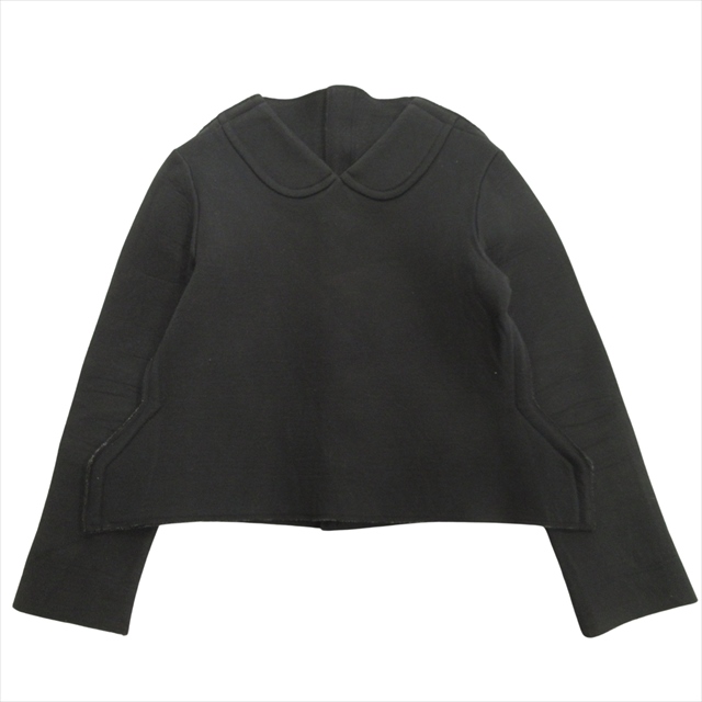 プランシー Plan C ストライプフリルブラウス ホワイト×ブラック サイズ：38 シャツ＆トップス |【Plan C】プラン シー公式オンラインストア