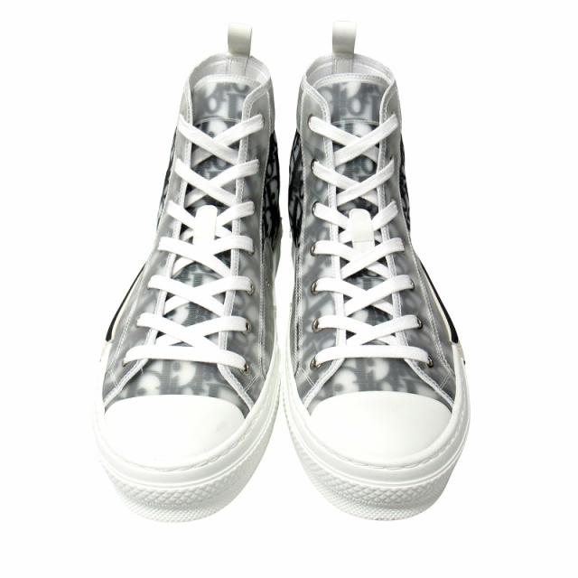 中古】未使用品 ディオール DIOR オブリーク B23 ハイトップ