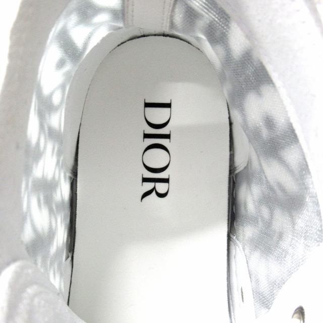 【中古】未使用品 ディオール DIOR オブリーク "B23" ハイトップ スニーカー シューズ ハイカット トロッター ▽２