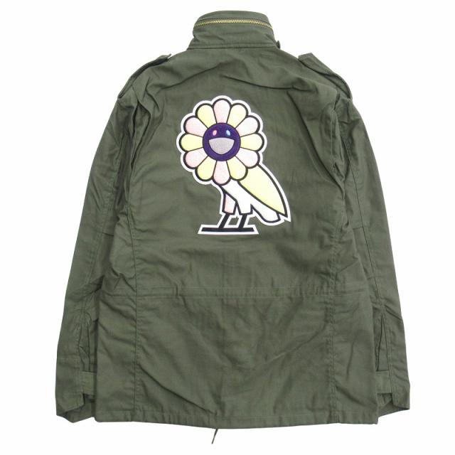 【中古】未使用品 19aw オクトーバーズベリーオウン OVO 村上隆 カイカイキキ M-65 ミリタリー コート ジャケット