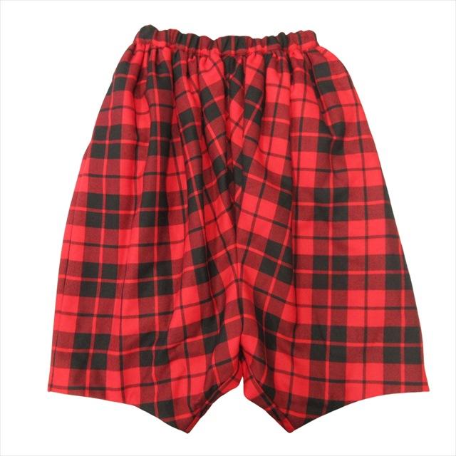 【美品】コムデギャルソン・サルエルパンツ・ペンギン・ギンガムチェック・10SS 美品】コムデギャルソン・サルエルパンツ・ペンギン・ギンガムチェック