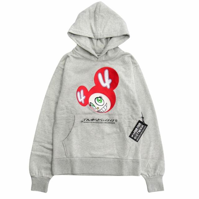 【中古】未使用品 ルイス・ハミルトン × 村上隆 +44 TM/KK ロゴ DOB パーカー スウェット プルオーバー カイカイキキ