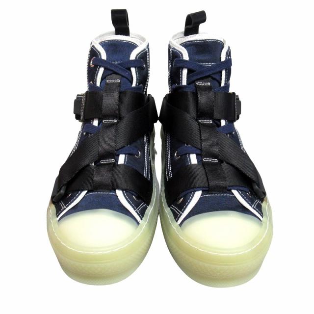 【中古】未使用品 19aw ディオール × アリクス 1017 ALYX 9SM "B23" ロゴ ハイカット スニーカー シューズ■２