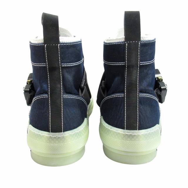 【中古】未使用品 19aw ディオール × アリクス 1017 ALYX 9SM "B23" ロゴ ハイカット スニーカー シューズ■２