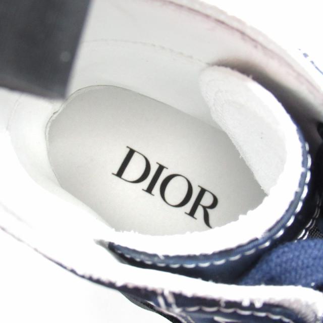 【中古】未使用品 19aw ディオール × アリクス 1017 ALYX 9SM "B23" ロゴ ハイカット スニーカー シューズ■２