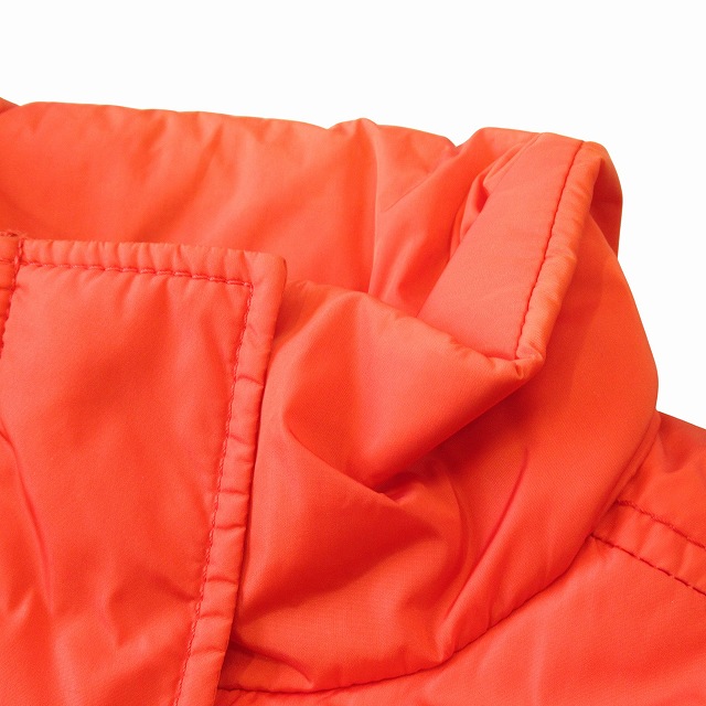 【中古】プラダスポーツ PRADA SPORT フェザー ベスト ジャケット ブルゾン ラバーロゴ 1A8019 サイズ40 ◆４ 中古】プラダスポーツ PRADA SPORT フェザー ベスト ジャケット