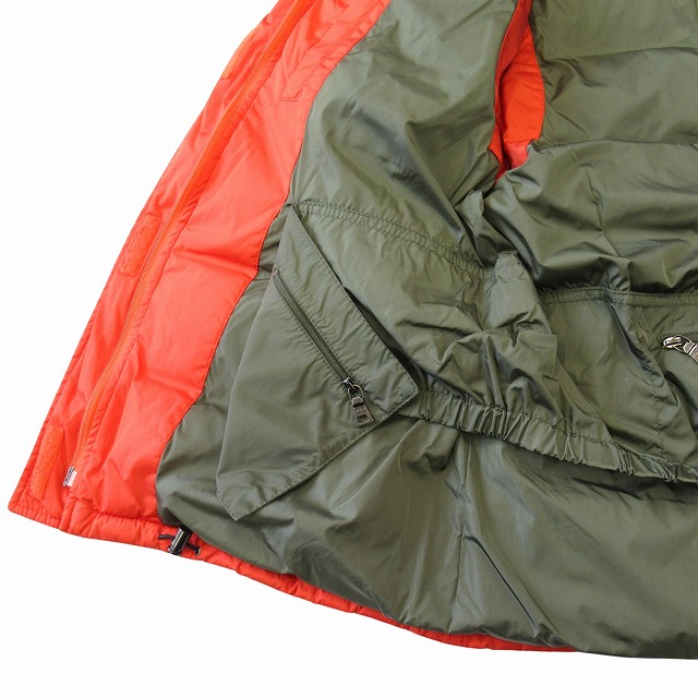 中古】プラダスポーツ PRADA SPORT フェザー ベスト ジャケット