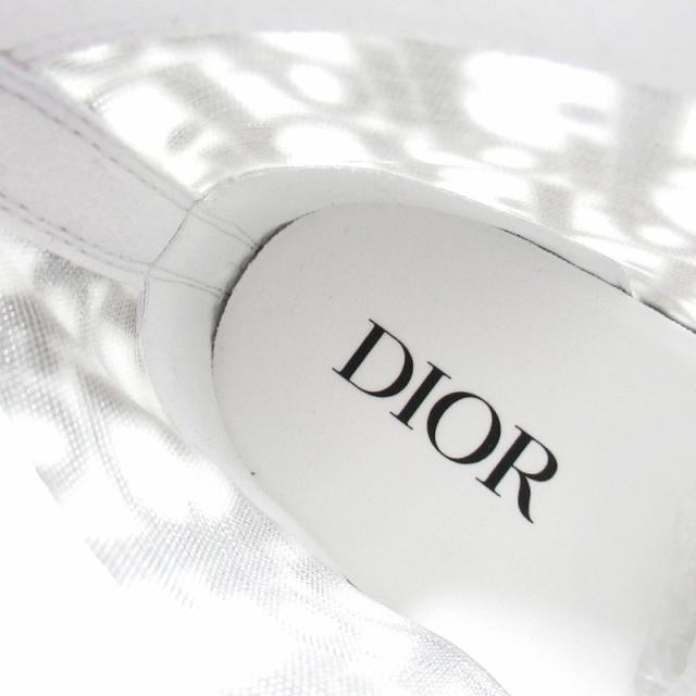 【中古】未使用品 ディオール DIOR オブリーク "B23" ハイトップ スニーカー シューズ ハイカット トロッター ▽２