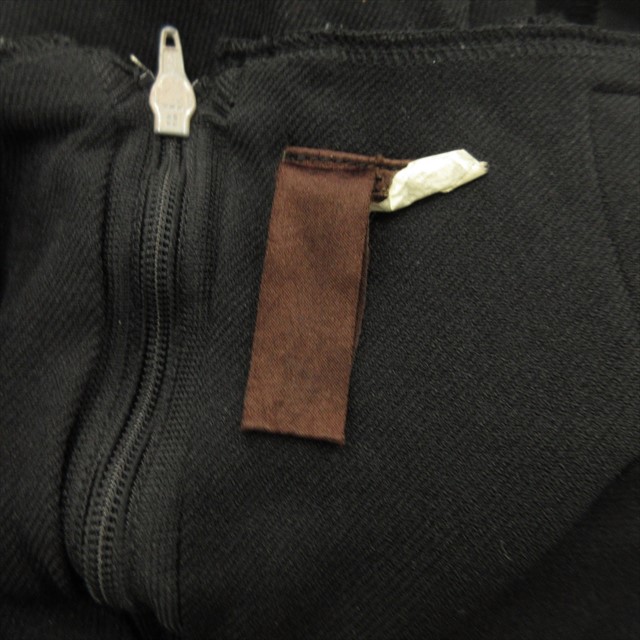 【中古】美品 10ss コムデギャルソン COMME des GARCONS ポリ縮絨 インサウドアウト ワンピース ドレス ひざ丈