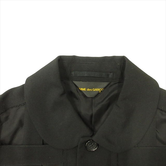 【中古】美品 12ss コムデギャルソン COMME des GARCONS ボンテージ ジャケット ブルゾン カットアウト ハーネス 中古】美品 12ss コムデギャルソン COMME des GARCONS ボンテージ