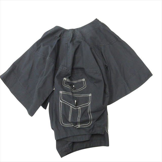 中古】09aw コムデギャルソン COMME des GARCONS 裾付き 変形 スカート